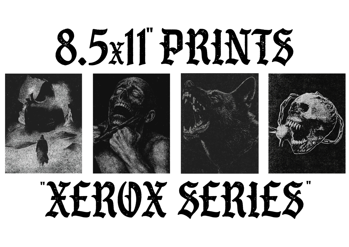 BETTER LUCK NEXT LIFE "XEROX SERIES" 8.5x11 PRINTS