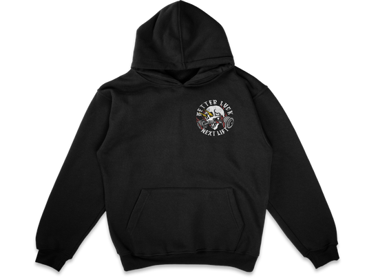 B&B/BLNL "BETTER LUCK NEXT LIFT" COLLAB HOODIE (Multi/Black)