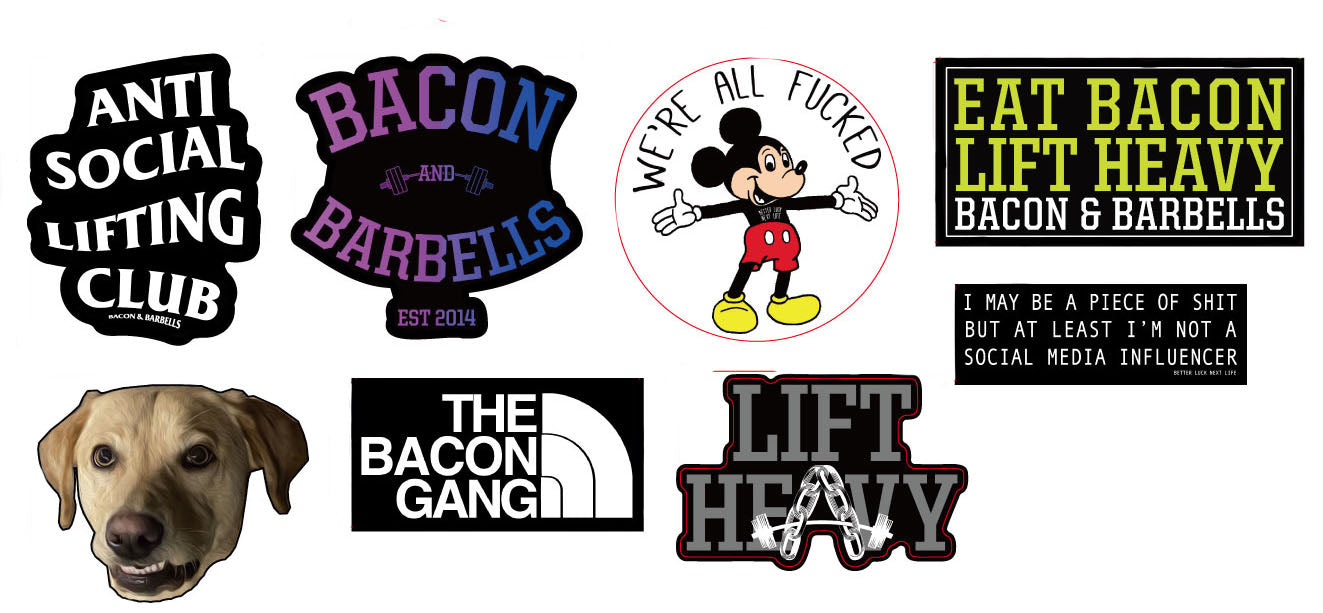 SABATTICAL & BARBELLS 2025 STICKER PACK
