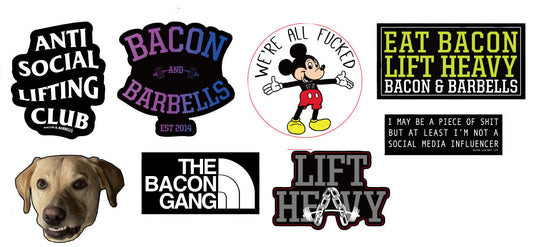 SABATTICAL & BARBELLS 2025 STICKER PACK
