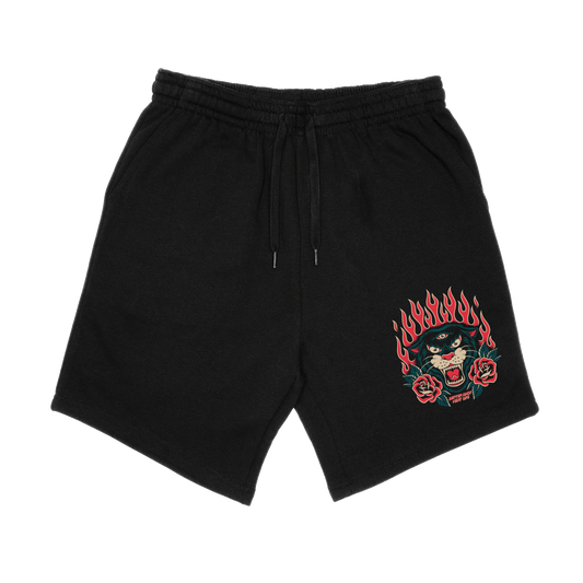 BETTER LUCK NEXT LIFE "3 EYES" COTTON SHORTS (Black/Multi)