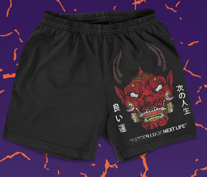 BETTER LUCK NEXT LIFE "HANNYA" 4.5" INSEAM SHORTIES