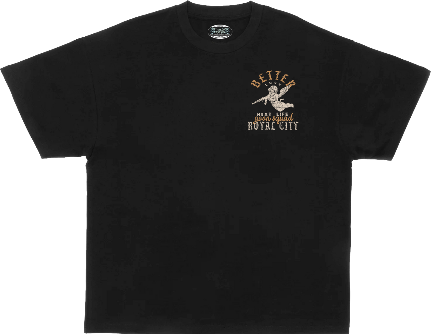 BETTER LUCK NEXT LIFE "GOON SQUAD" HEAVYWEIGHT OVERSIZED TEE (2 COLOR OPTIONS)