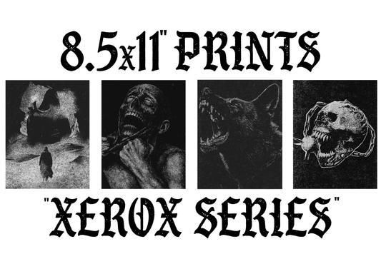 BETTER LUCK NEXT LIFE "XEROX SERIES" 8.5x11 PRINTS