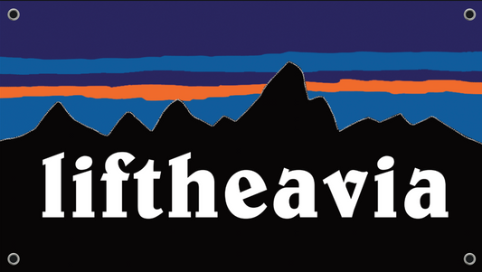 LIFTHEAVIA Banner (Black/Multi)