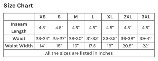 MASTER OF NONE 4.5" INSEAM SHORTIES (Black/White)