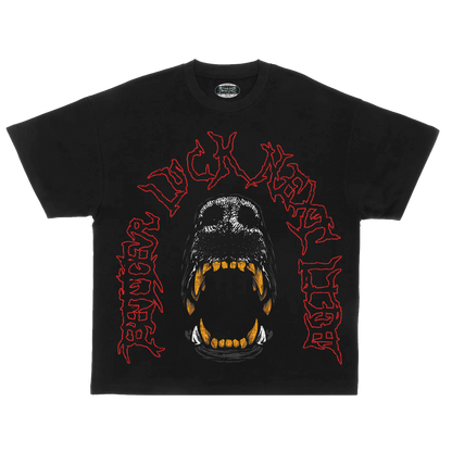 BETTER LUCK NEXT LIFE "DOG'S TEETH" HEAVYWEIGHT OVERSIZED TEE (Black/Multi)