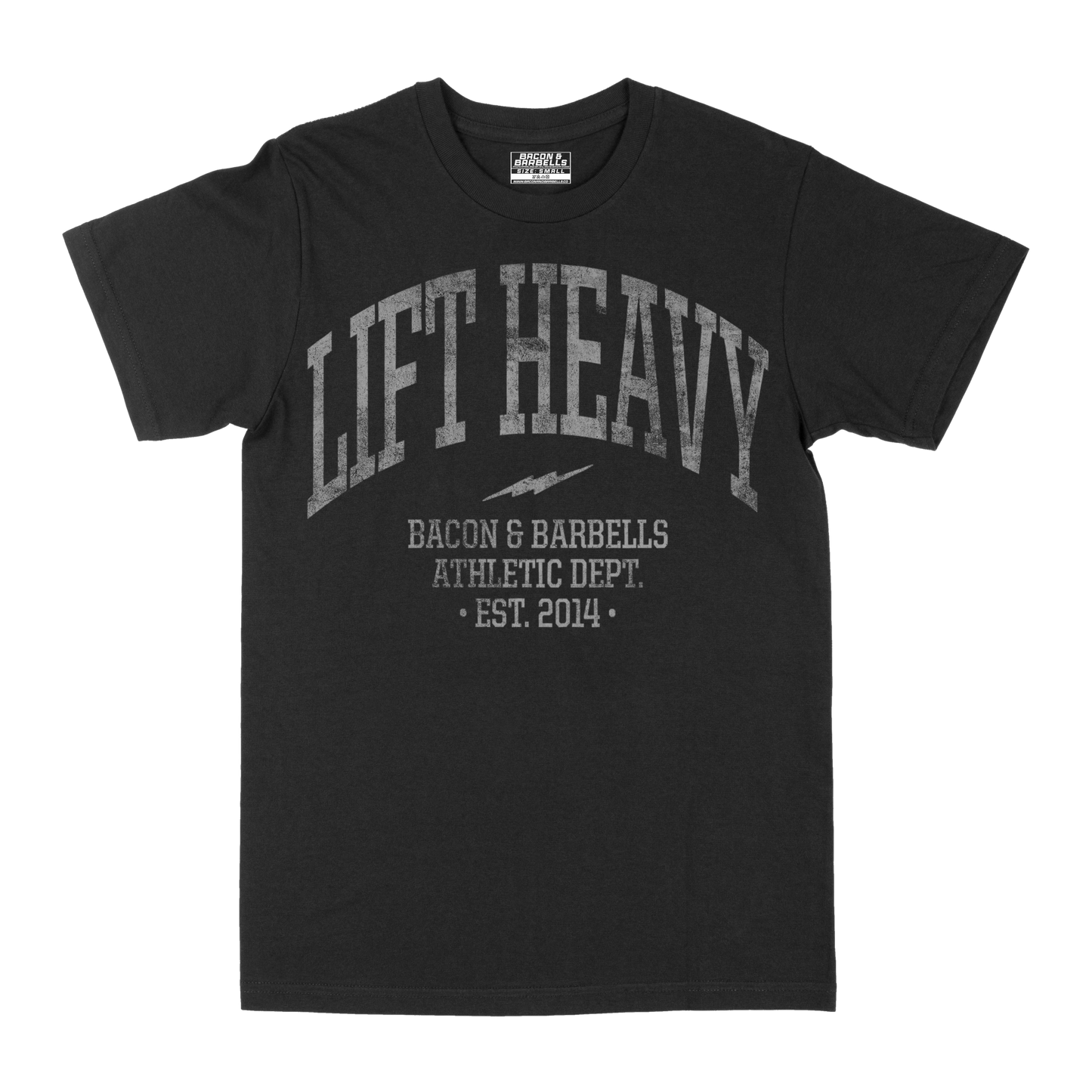 ATHLETIC DEPT. TEE (Black/Grey)