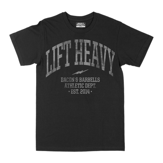 ATHLETIC DEPT. TEE (Black/Grey)