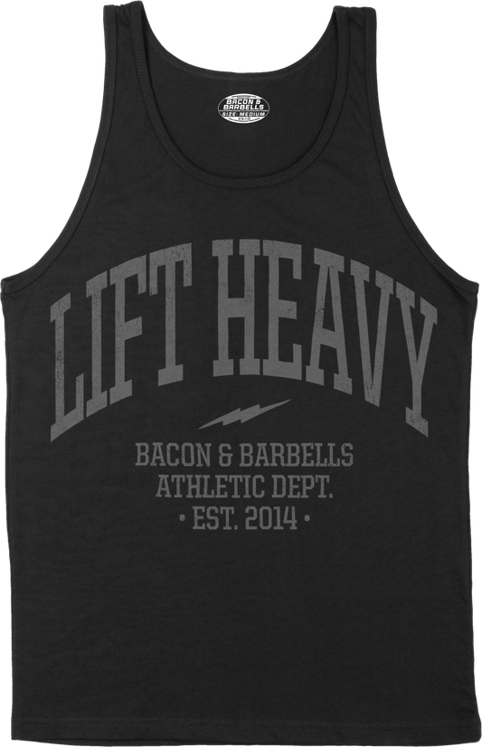 ATHLETIC DEPT. TANK TOP (Black/Grey)