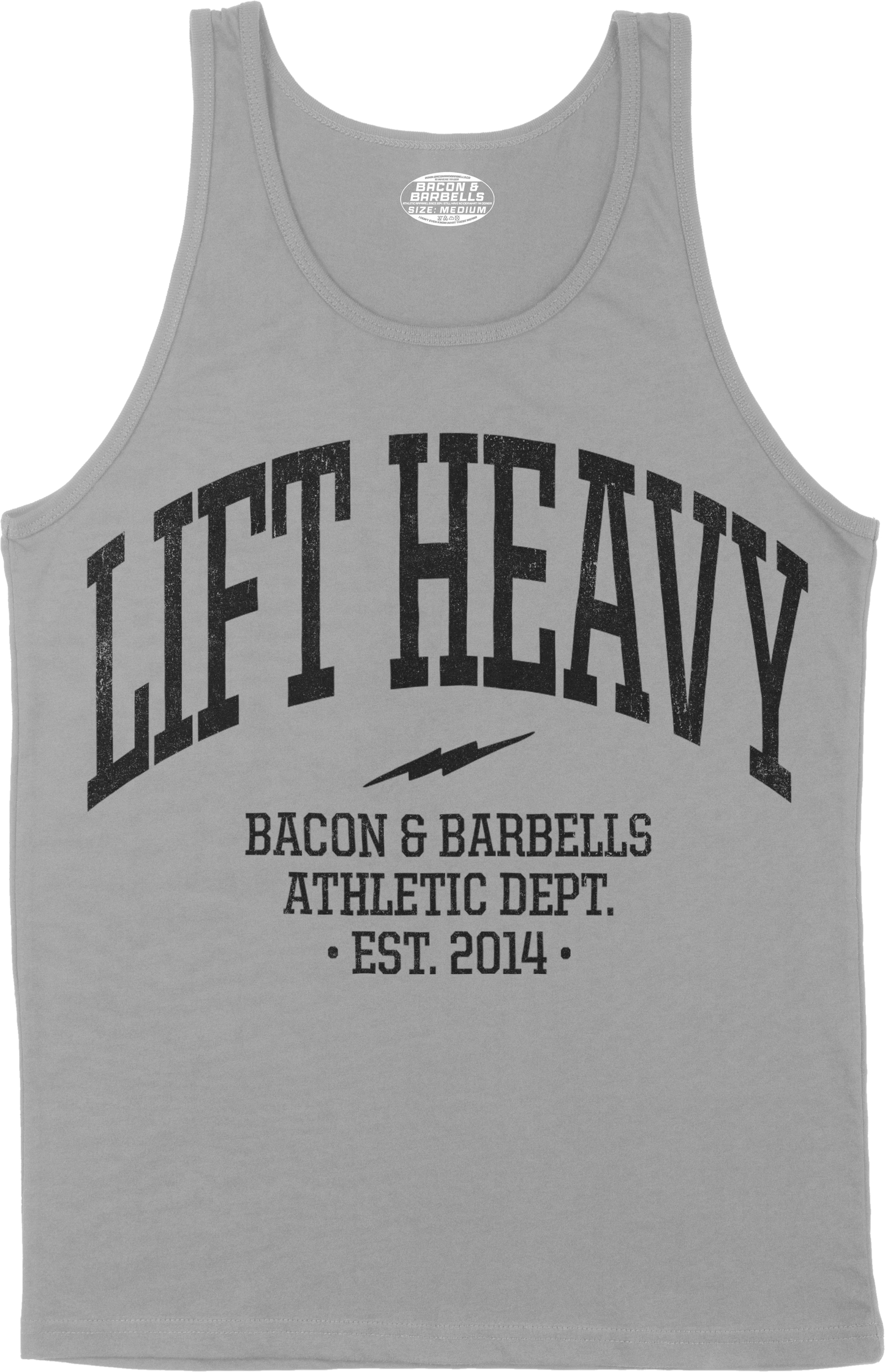 ATHLETIC DEPT. TANK TOP (Grey/Black)