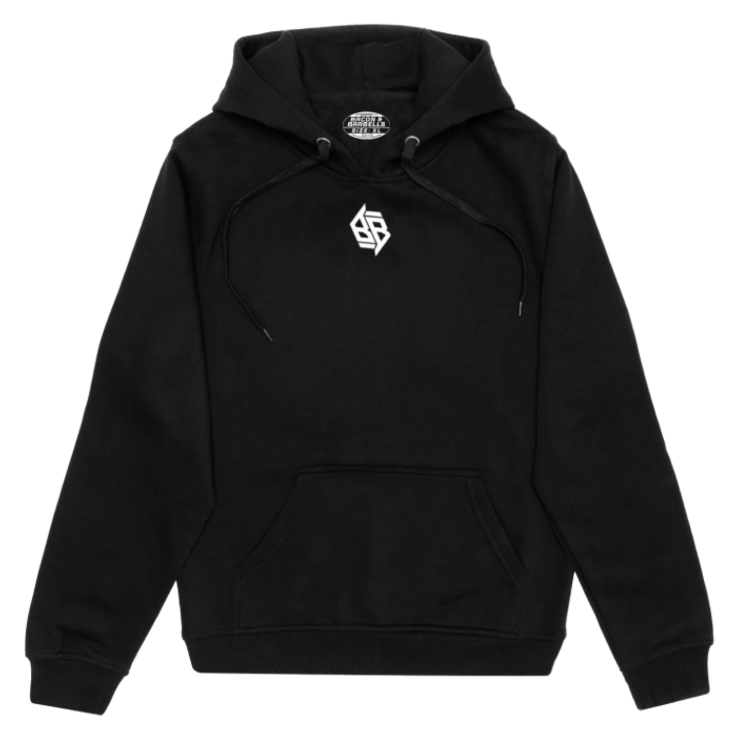 STAPLE LOGO HOODIE (Black/White)