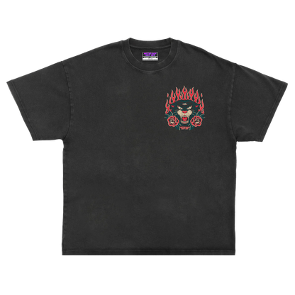 BETTER LUCK NEXT LIFE "3 EYES" OVERSIZED HEAVYWEIGHT TEE (Acid Wash/Multi)