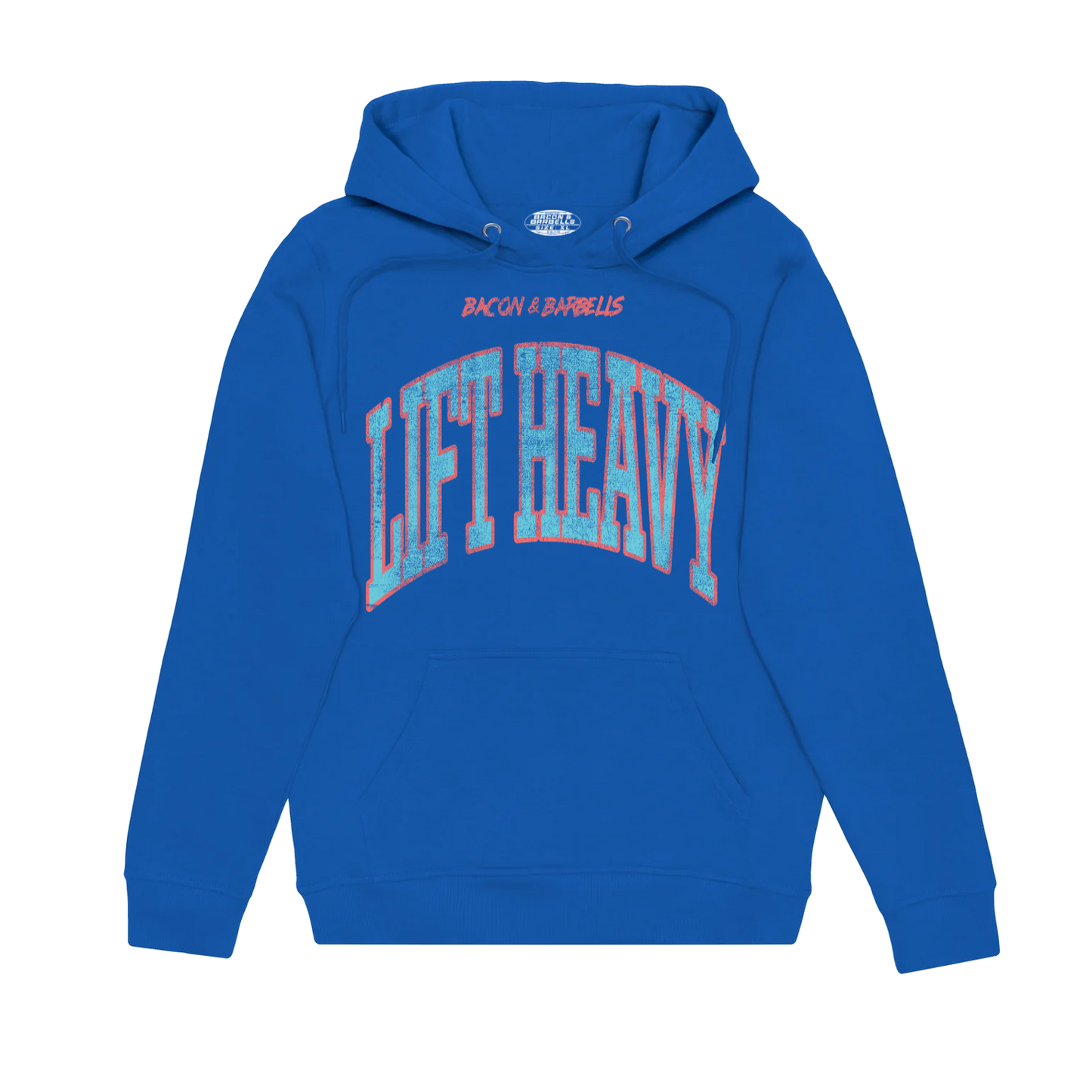 COLLEGIATE RETRO HOODIE (Royal Blue/Multi)