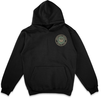 CONSISTENTLY AVERAGE LIFTING CLUB HOODIE (Black/Sloth)