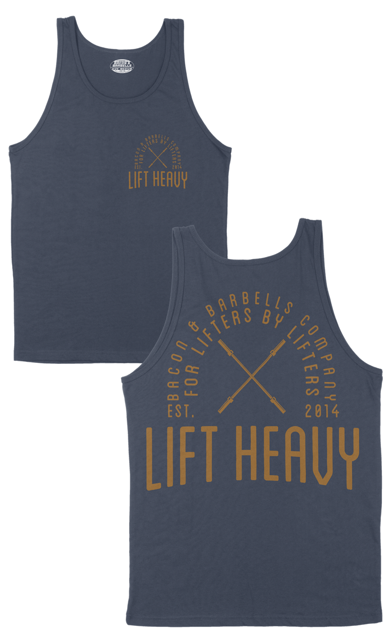 FOR LIFTERS/BY LIFTERS TANK TOP (Navy/Rust)
