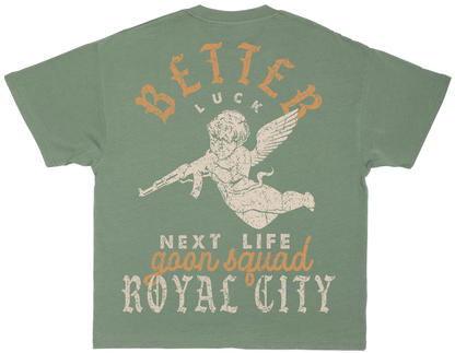 BETTER LUCK NEXT LIFE "GOON SQUAD" HEAVYWEIGHT OVERSIZED TEE (2 COLOR OPTIONS)