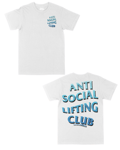 ANTI SOCIAL LIFTING CLUB "ICE GRADIENT" (White/Black/Blue)