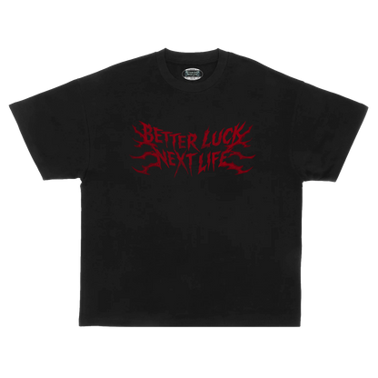 BETTER LUCK NEXT LIFE "HANNYA" HEAVYWEIGHT OVERSIZED TEE (Black/Multi)