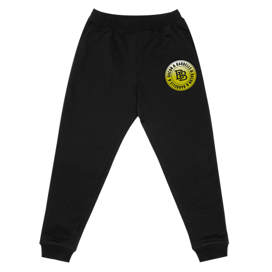 » INFINITY LOGO JOGGERS (Black/Gold) (100% off)