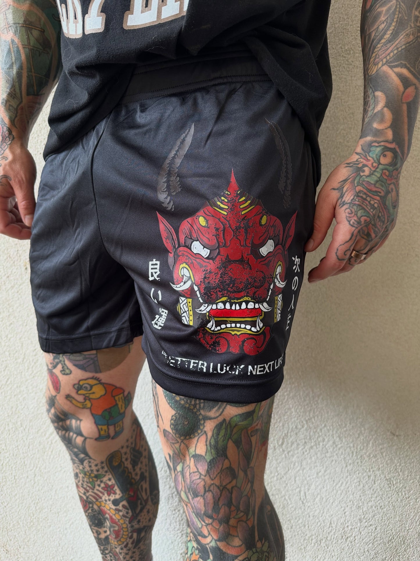 BETTER LUCK NEXT LIFE "HANNYA" 4.5" INSEAM SHORTIES