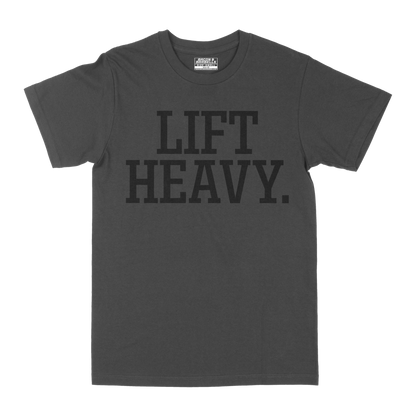 LIFT HEAVY (Black/Heathered Dark Grey)