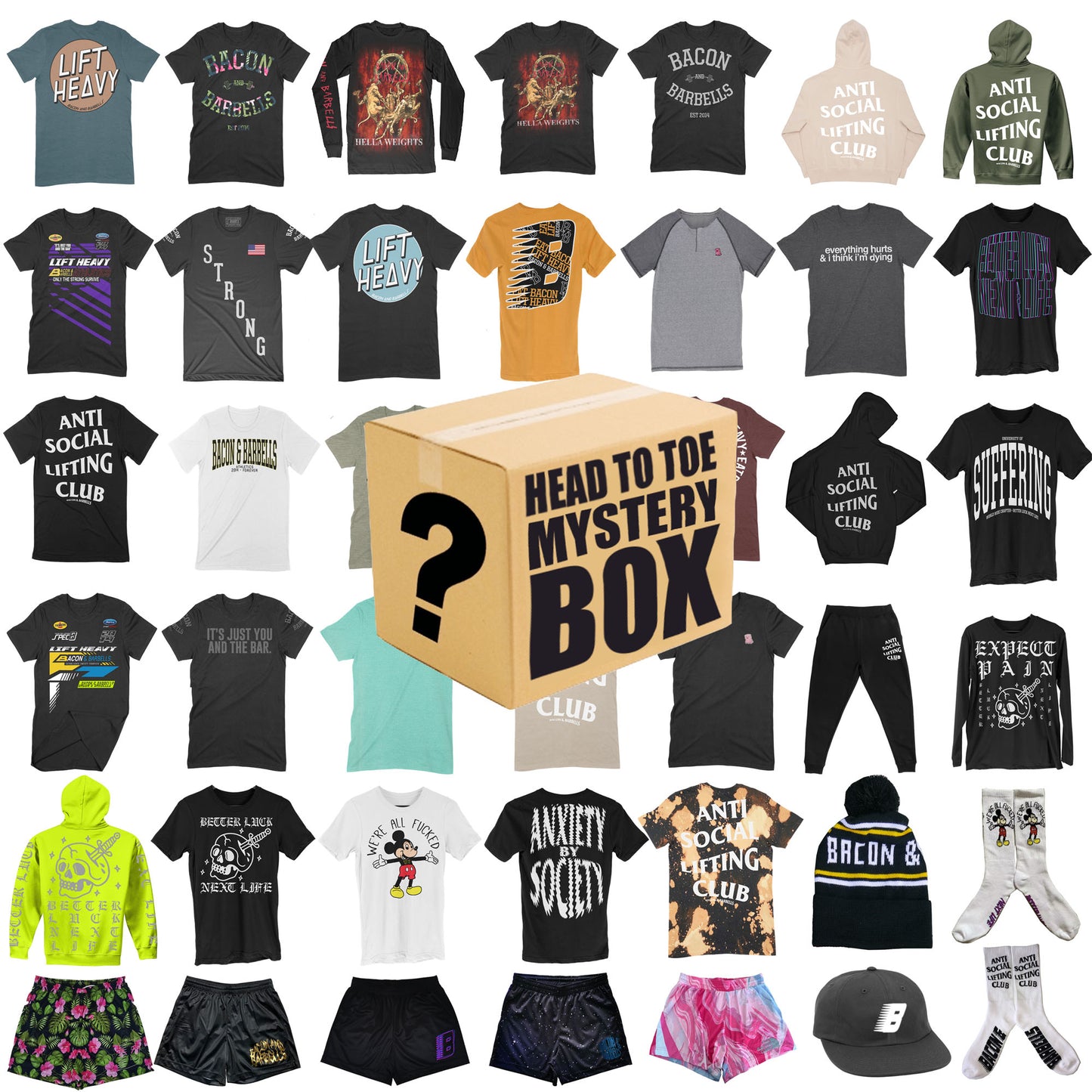 HEAD TO TOE MYSTERY BOX