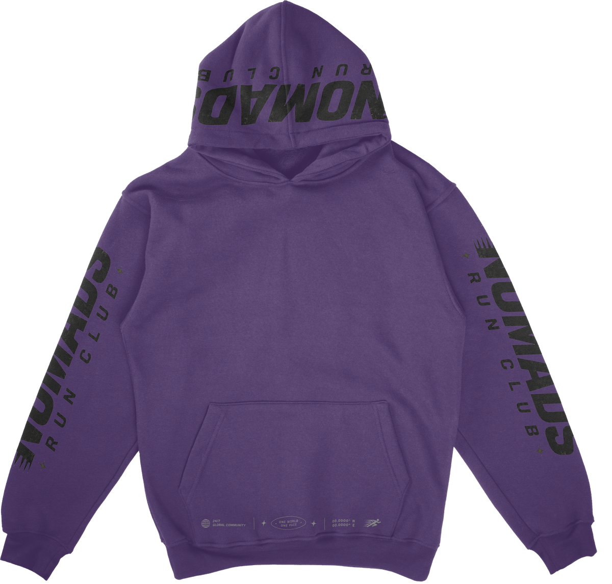 NOMADS RUN CLUB WARMUP HOODIE (9 COLOUR OPTIONS)