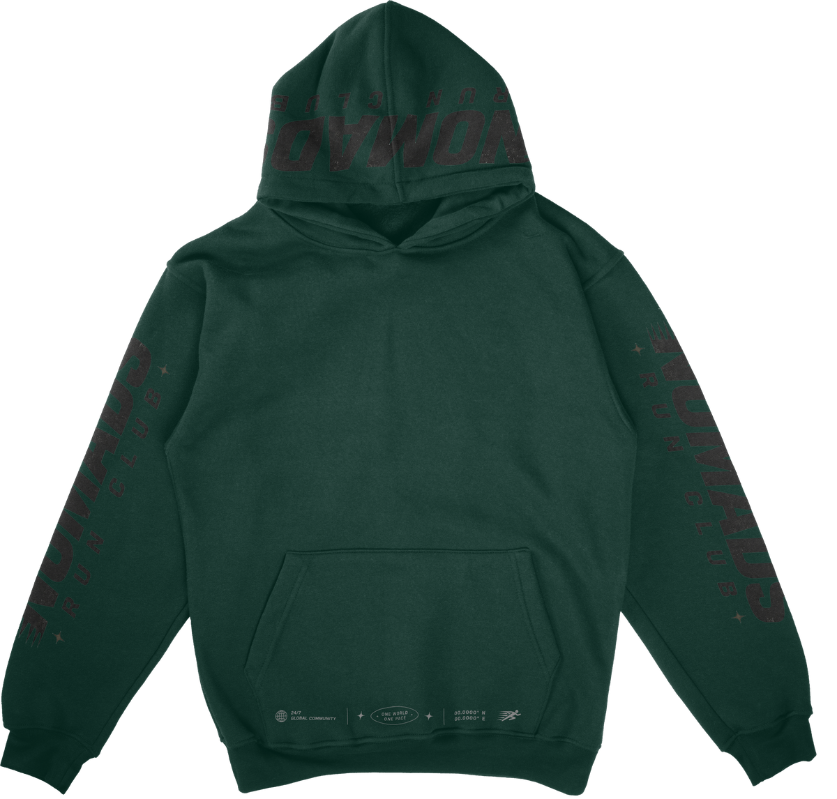 NOMADS RUN CLUB WARMUP HOODIE (9 COLOUR OPTIONS)