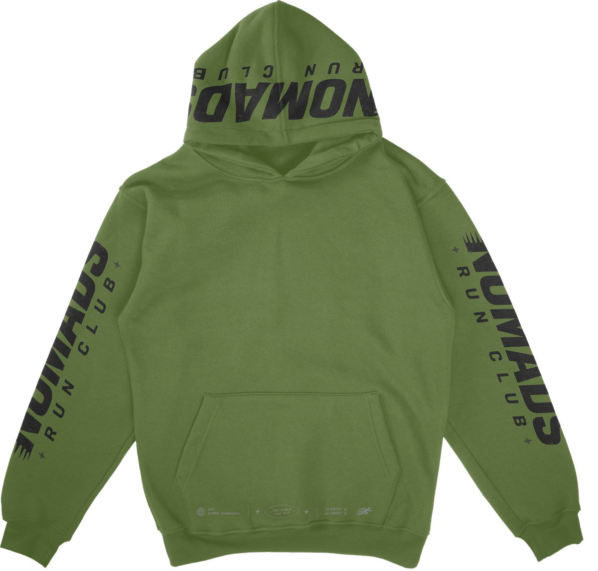NOMADS RUN CLUB WARMUP HOODIE (9 COLOUR OPTIONS)