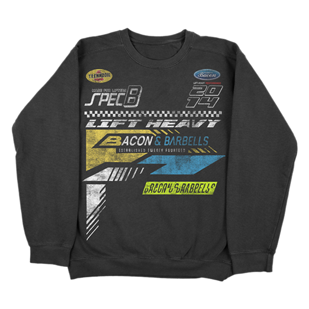 RACING TEAM #1 HEAVYWEIGHT CREWNECK (Multi/Black)