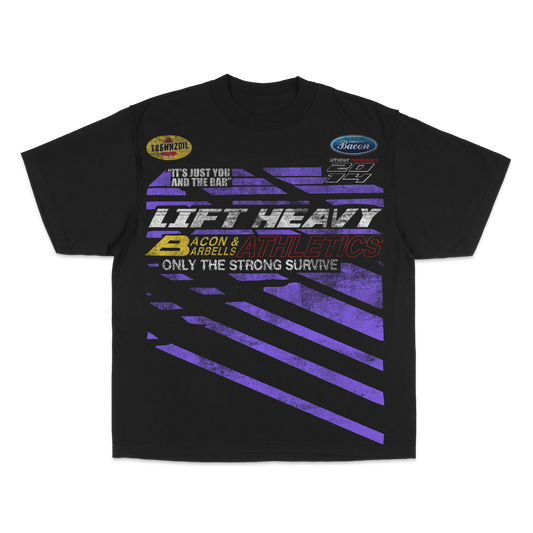 TRENNZOIL RACING TEAM #2 OVERSIZED HEAVYWEIGHT TEE (Black/Multi)