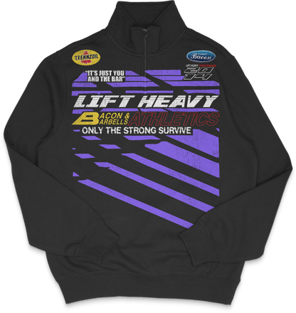 RACING TEAM QUARTER ZIP-UPS (Multi/Black)
