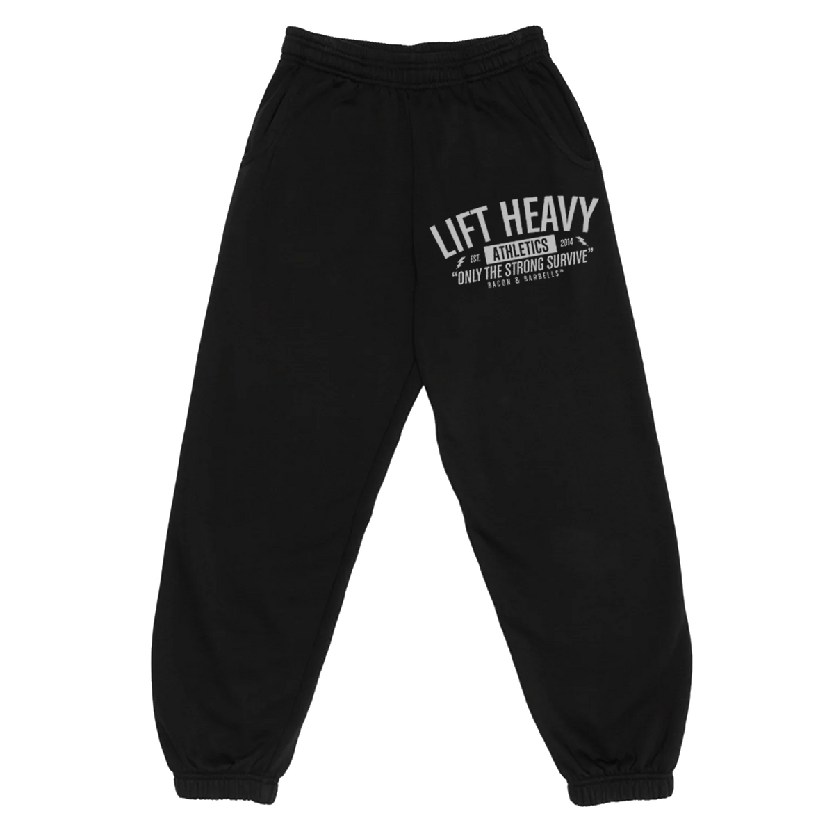 ONLY THE STRONG SURVIVE 3M REFLECTIVE SWEATPANTS (Black/3M Reflective)