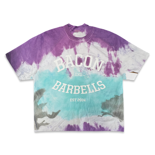 OG LOGO "TIE-DYE" TEE (White/Multi)