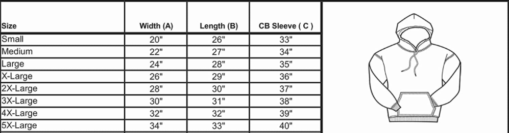 Anti social social club clearance hoodie sizing